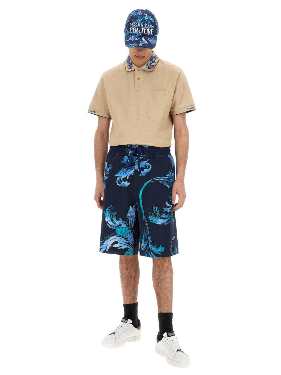 Versace Jeans Couture - Man - Beige - Polo Shirt