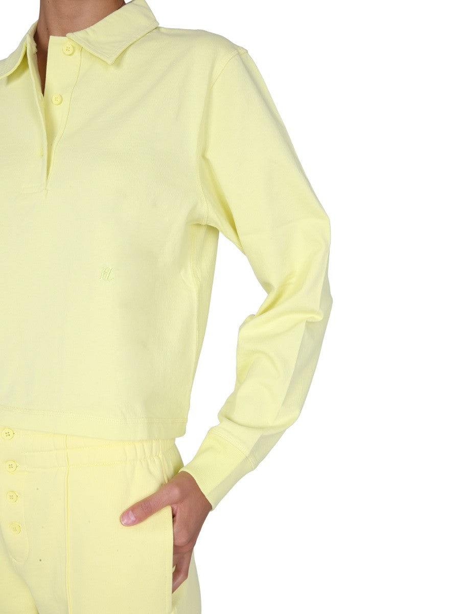 Helmut Lang - Woman - Yellow - POLO SHIRTS