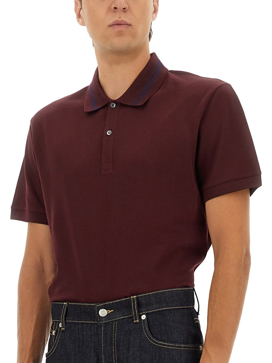 Alexander Mcqueen - Man - Red - Polo Shirt