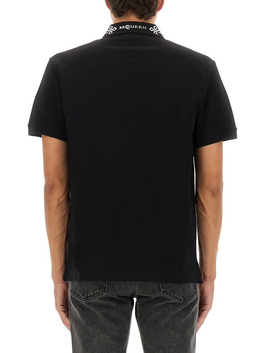 Alexander Mcqueen - Man - Black - Polo Shirt