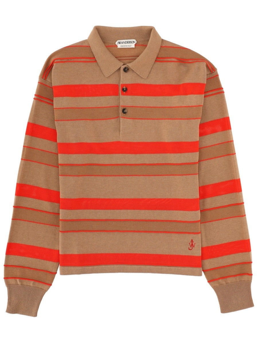 jw anderson - Woman - Beige - Polo Shirt