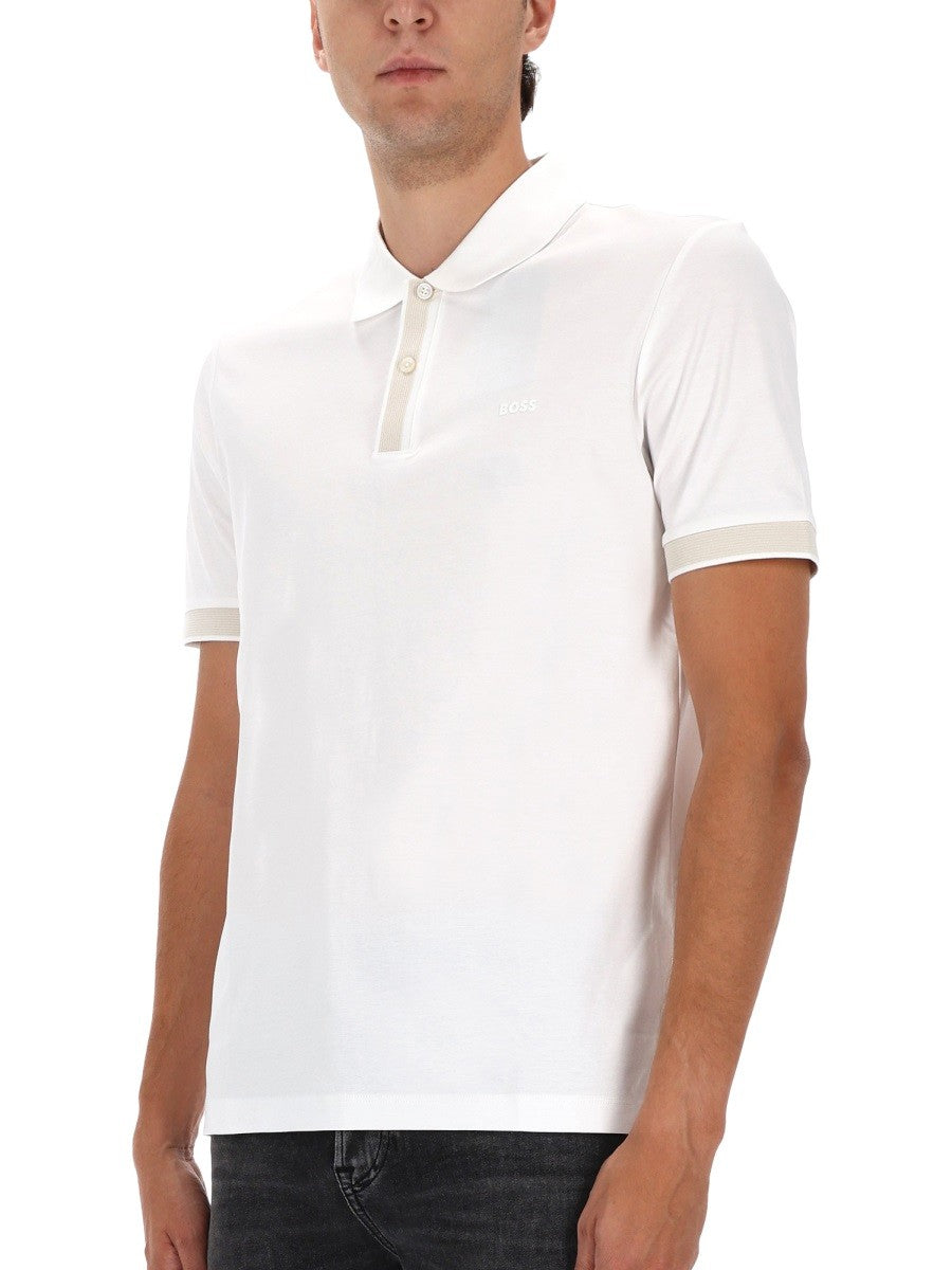 Boss - Man - White - Polo Shirts