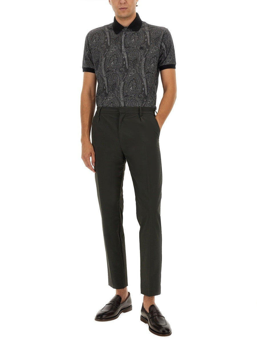 Etro - Man - Black - Polo Shirt