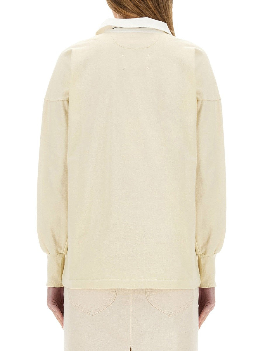 Maison Margiela - Woman - White - POLO SHIRT