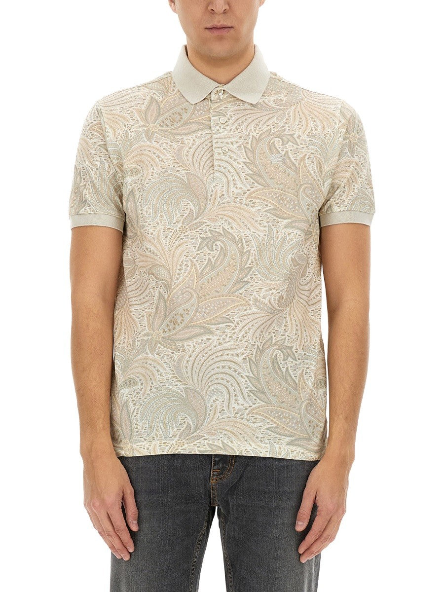 Etro - Man - White - Polo Shirt