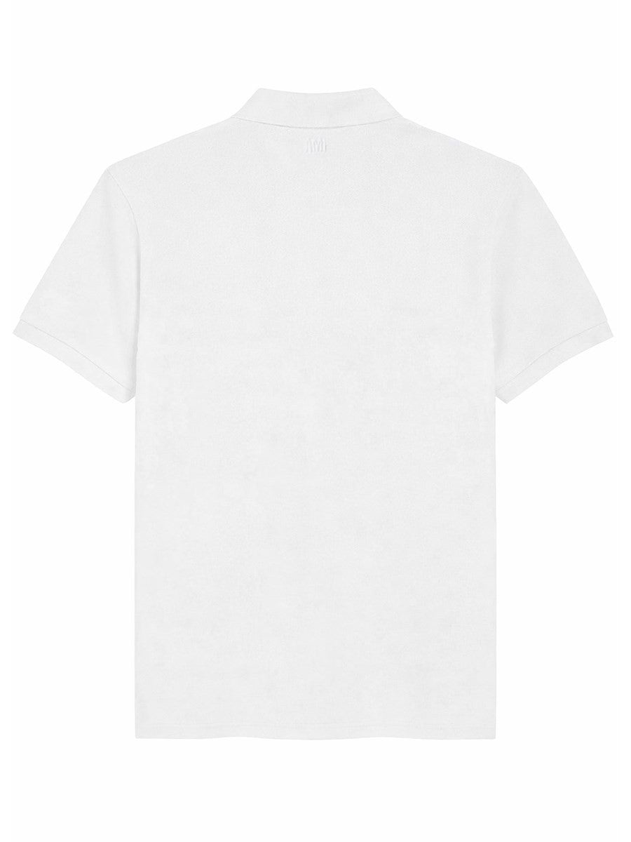 AMI PARIS - Unisex - White - Polo Shirt