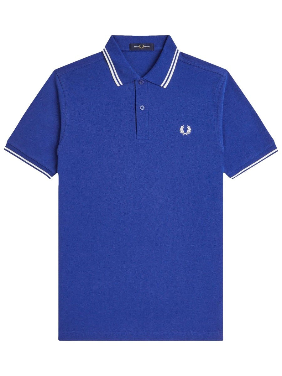 FRED PERRY - Man - Blue - Polo Shirt