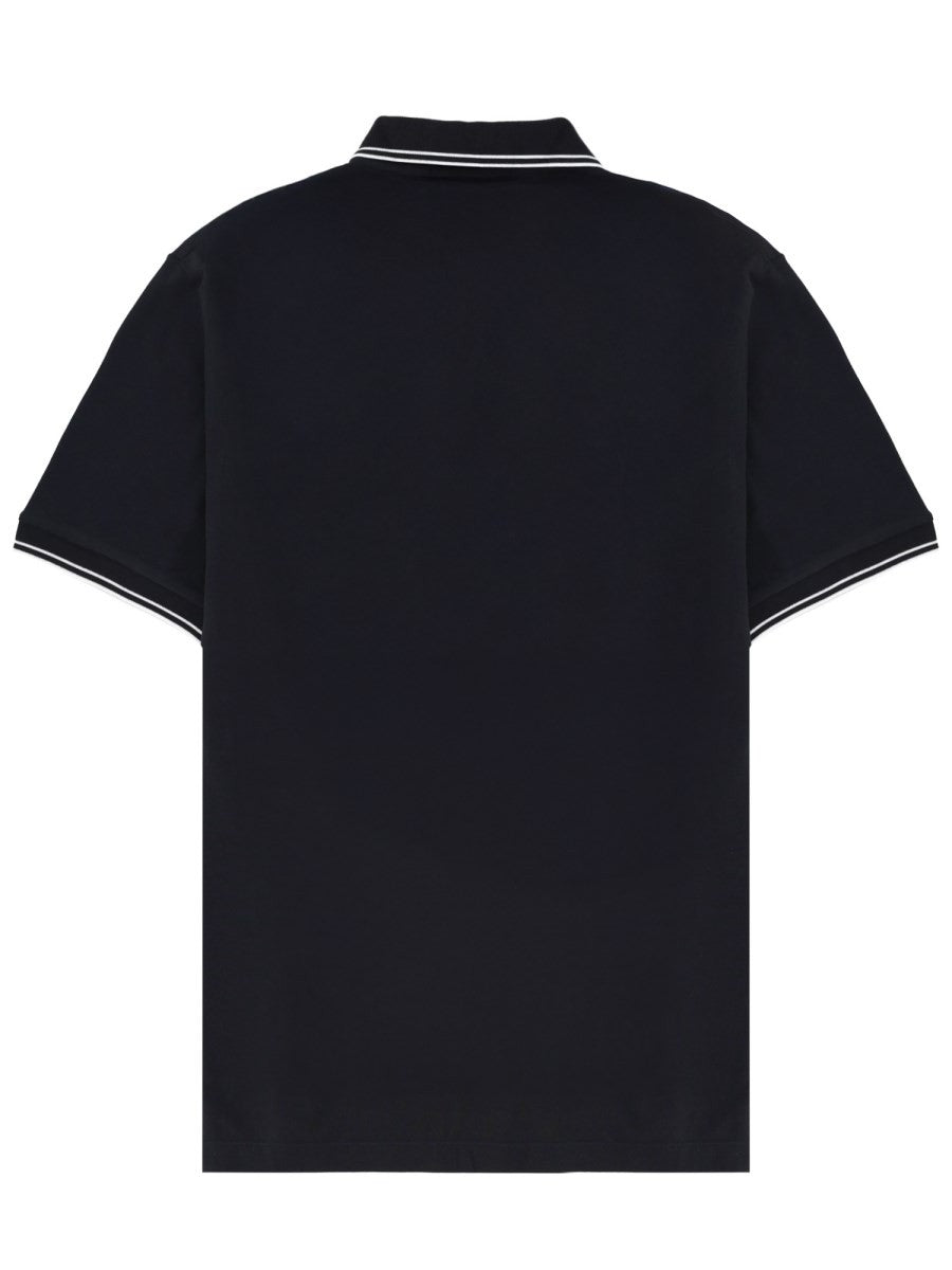 Stone Island - Man - Blue - Polo Shirt