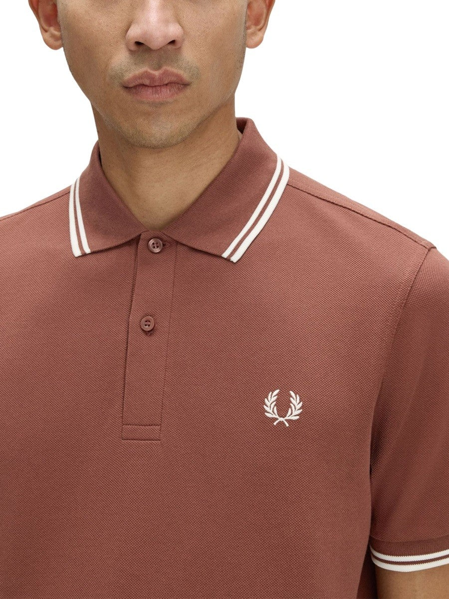 FRED PERRY - Man - Brown - Polo Shirts