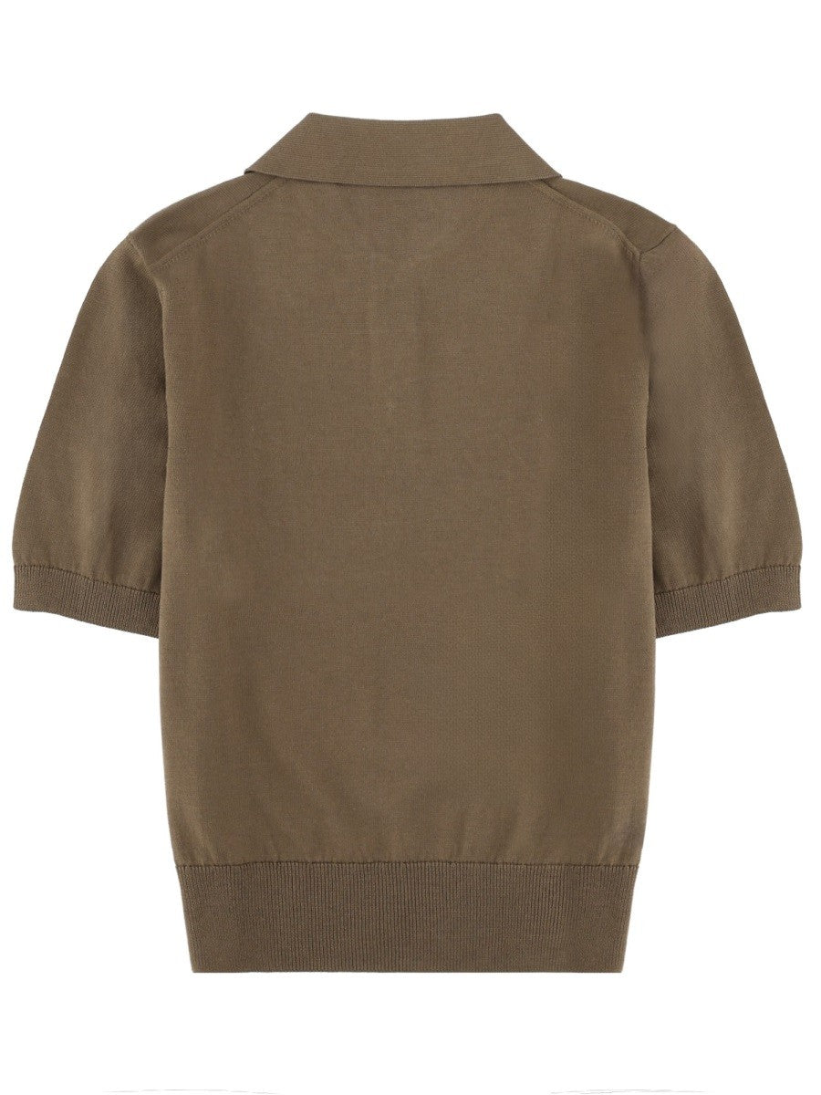 A.P.C. - Woman - Brown - POLO SHIRT