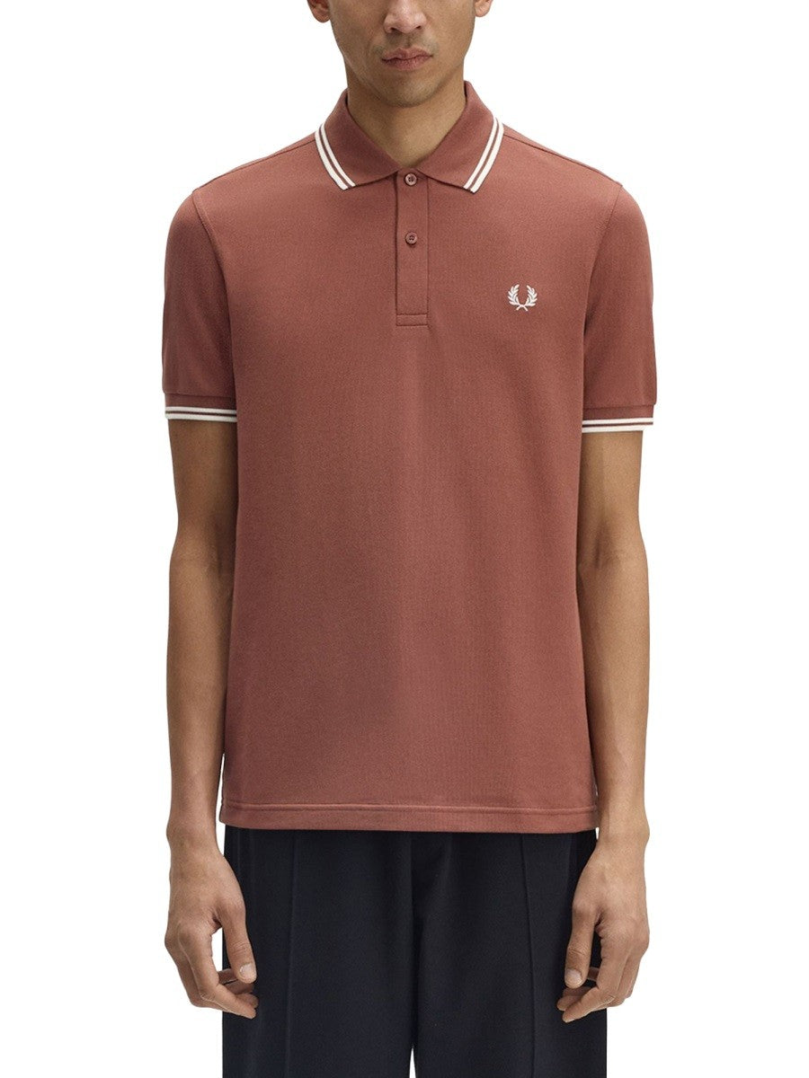 FRED PERRY - Man - Brown - Polo Shirt