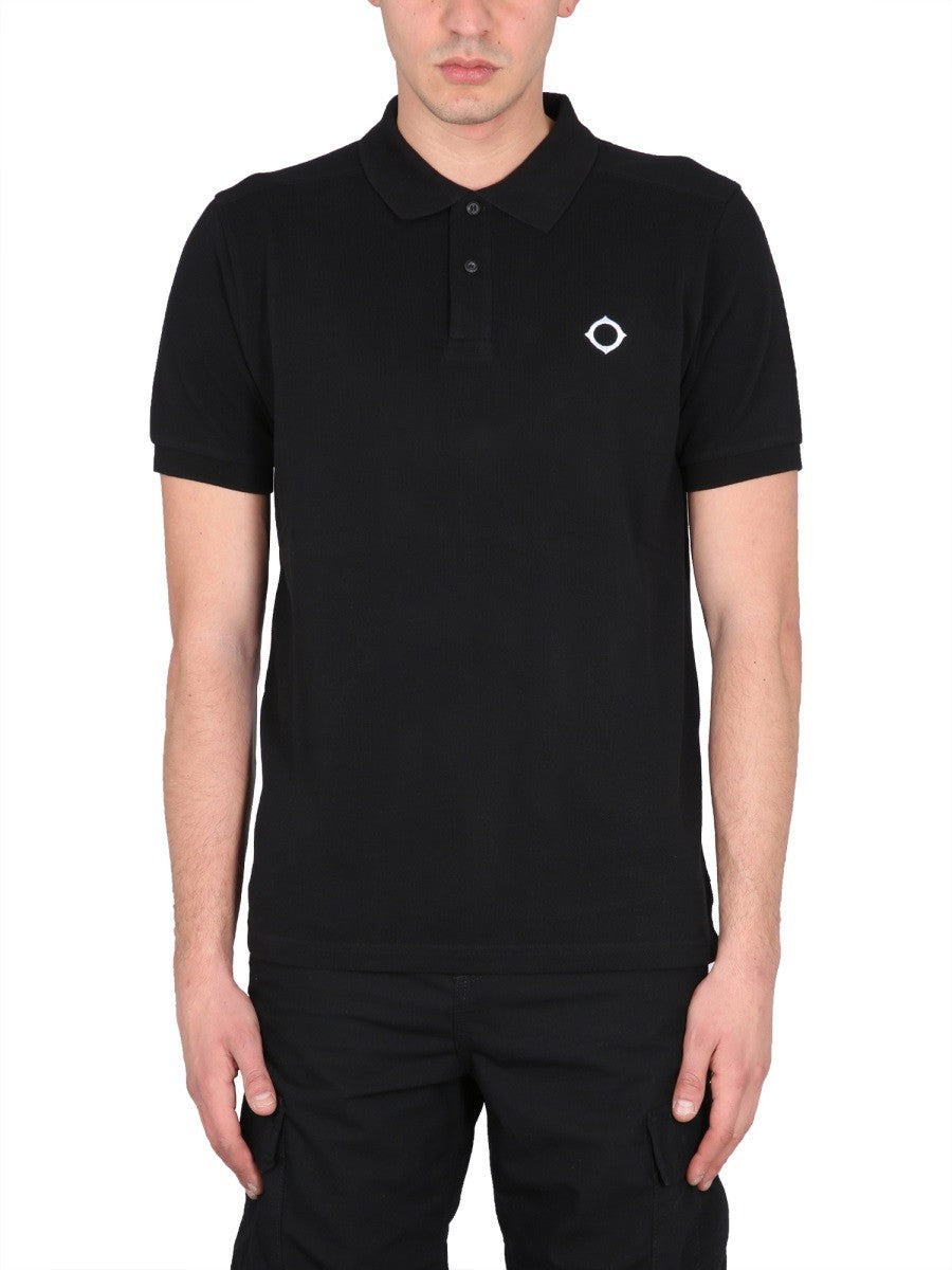 MA.STRUM - Man - Black - Polo Shirts