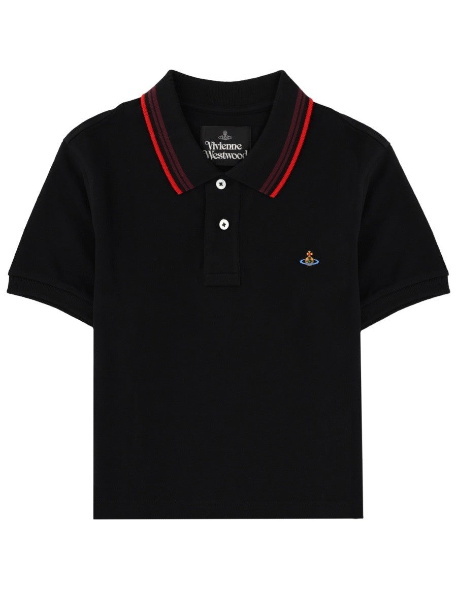 Vivienne Westwood - Woman - Black - POLO SHIRT