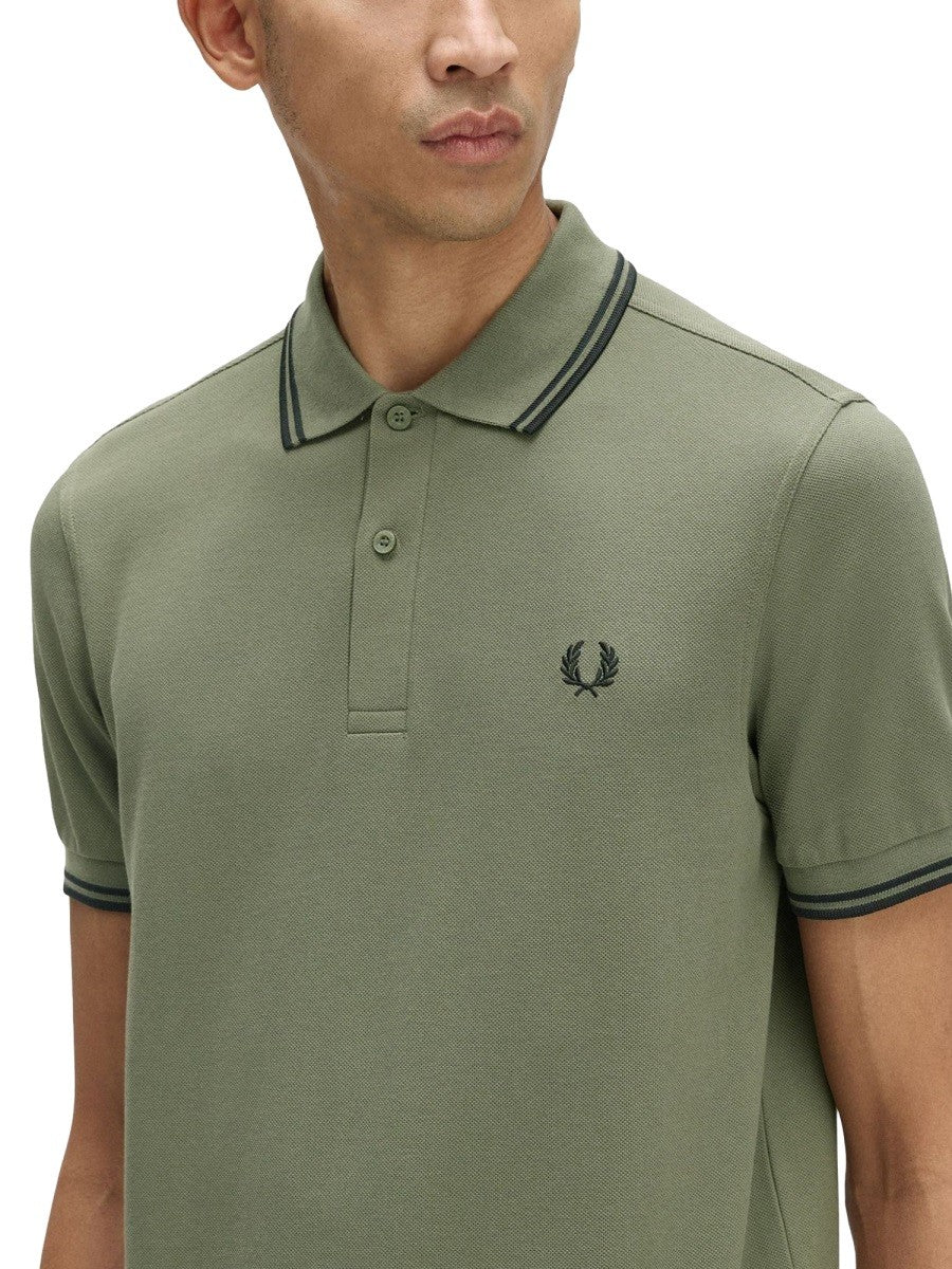 FRED PERRY - Man - Green - Polo Shirt