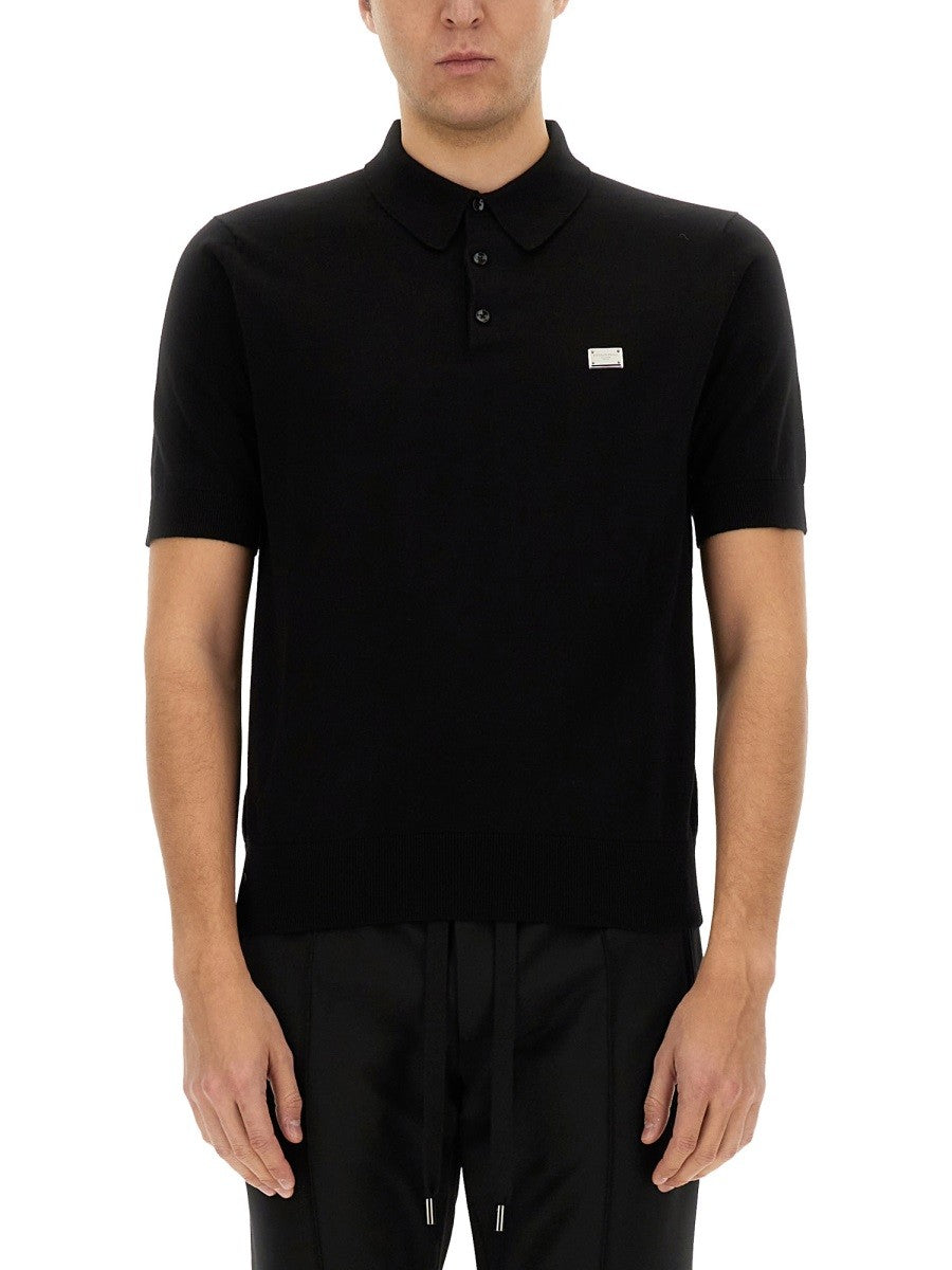 Dolce & Gabbana - Man - Black - Polo Shirt