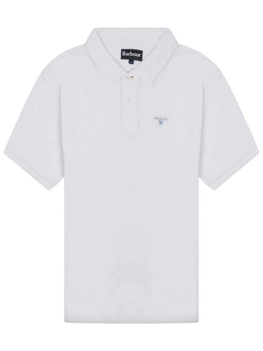 BARBOUR - Man - White - Polo Shirt