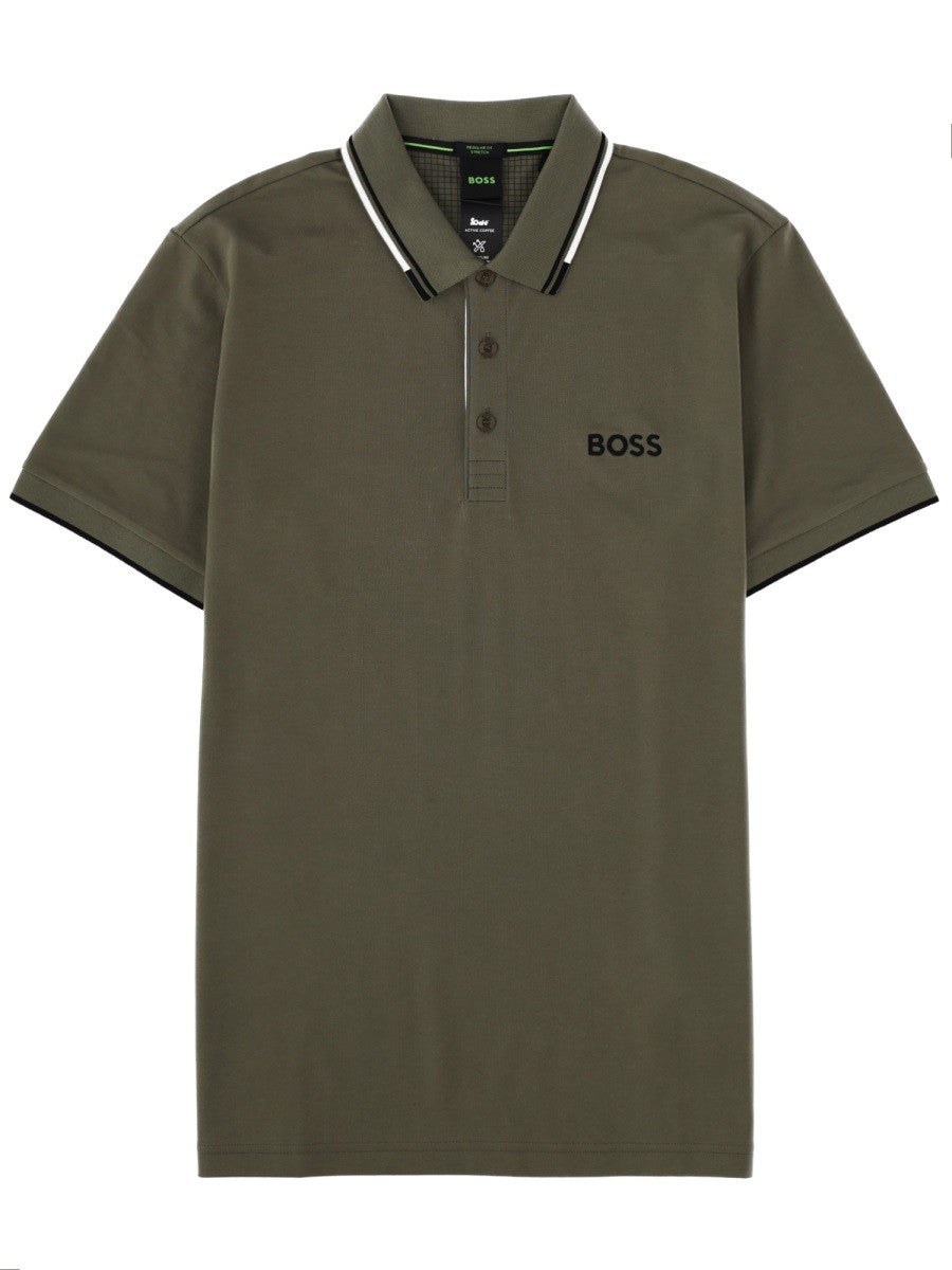 Boss - Man - Beige - Polo Shirt