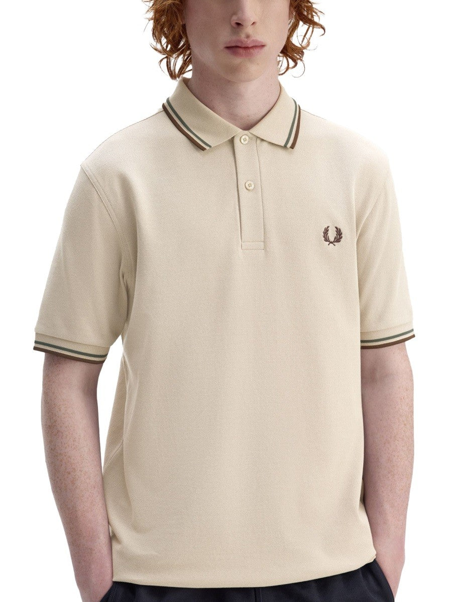 FRED PERRY - Man - White - Polo Shirt
