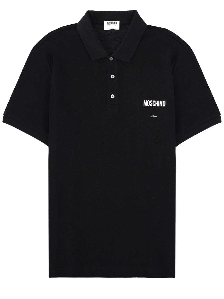 Moschino - Man - Black - Polo Shirt