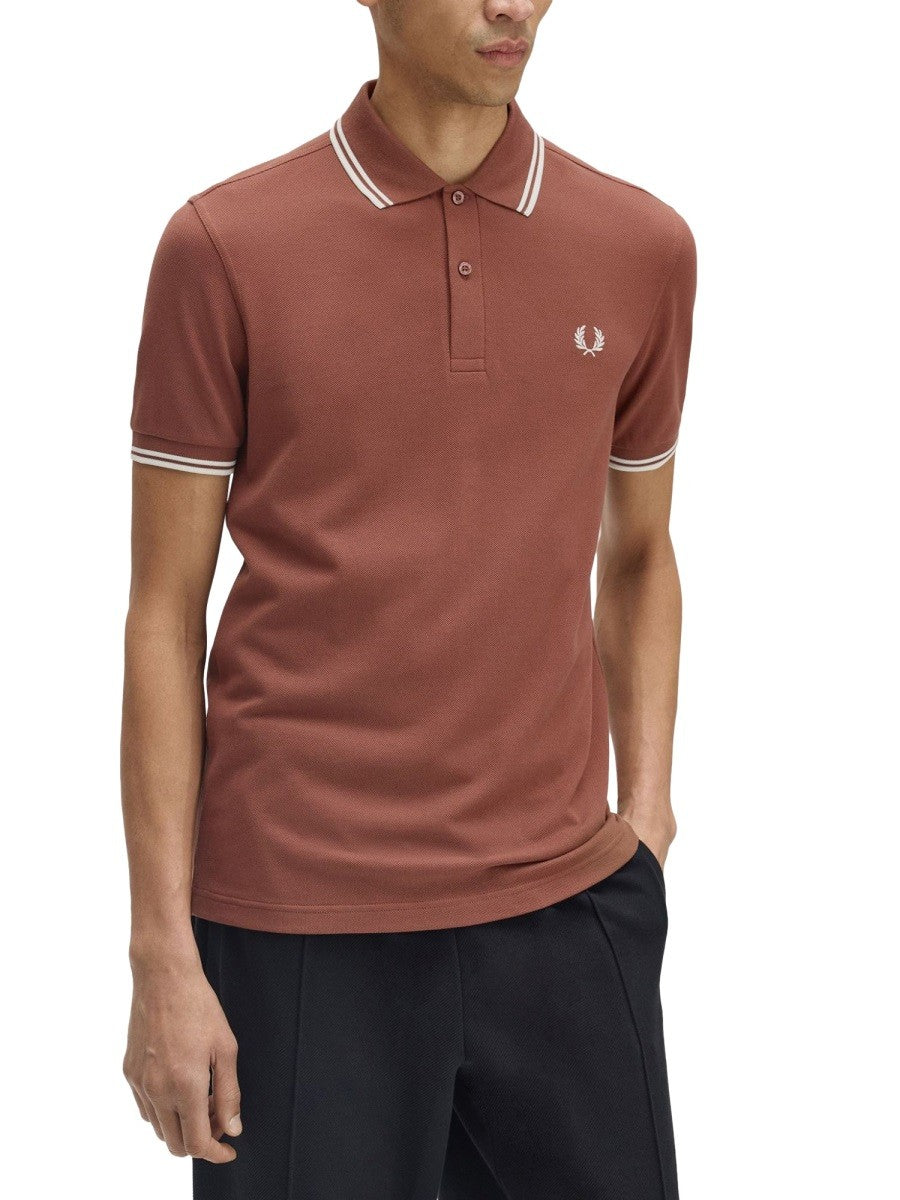 FRED PERRY - Man - Brown - Polo Shirts
