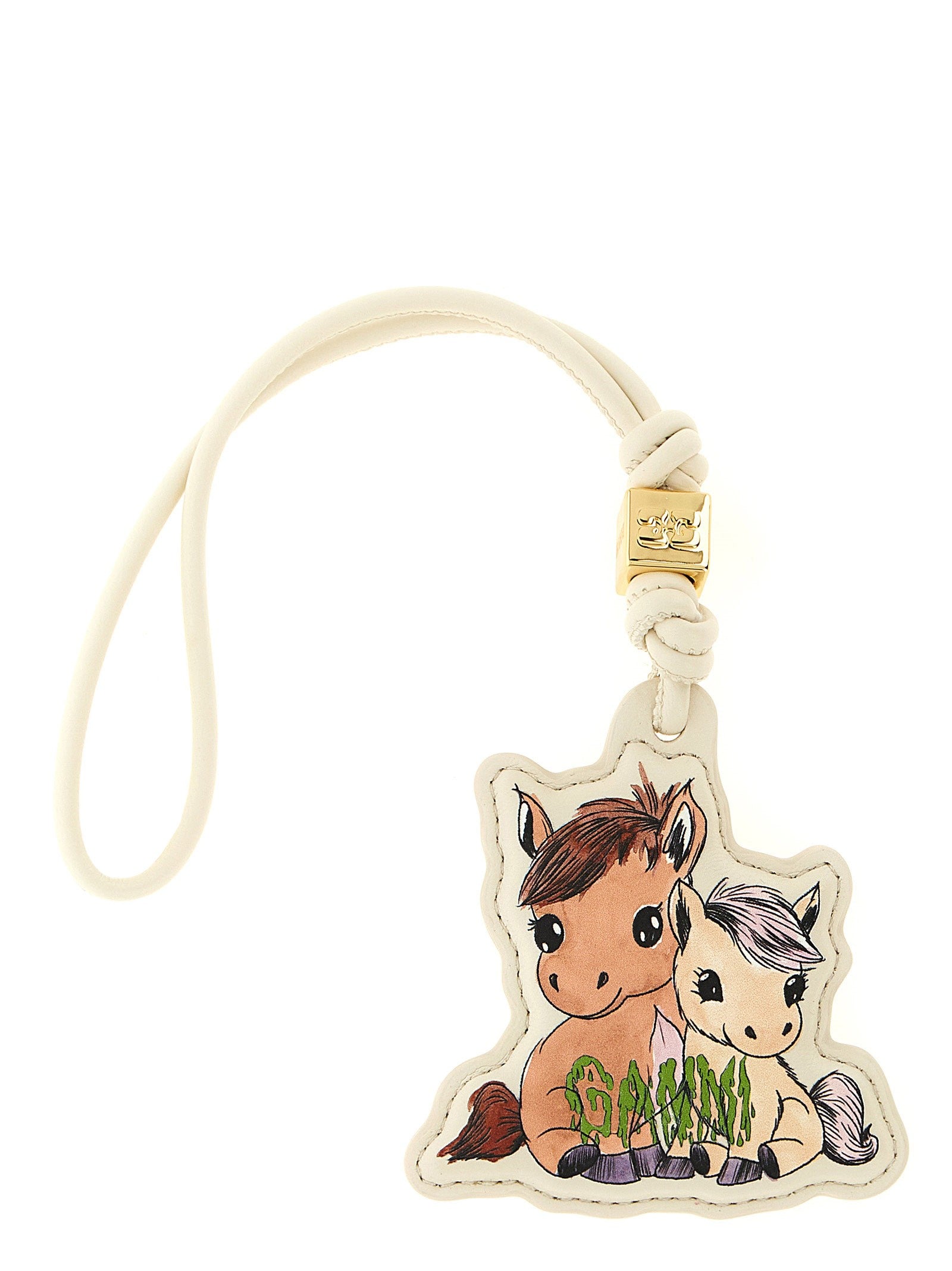 GANNI - nan - Beige - Keyring