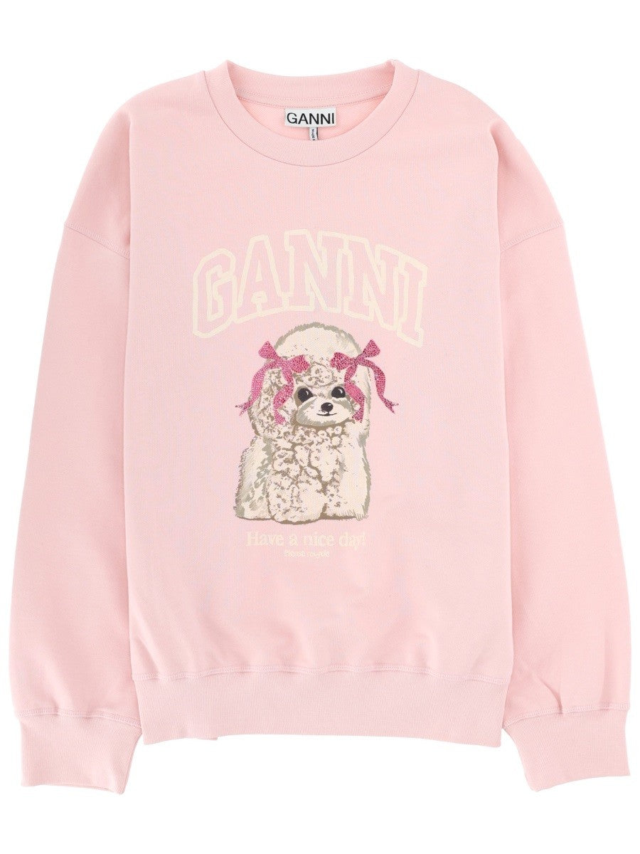 GANNI - Woman - Pink - Sweatshirt