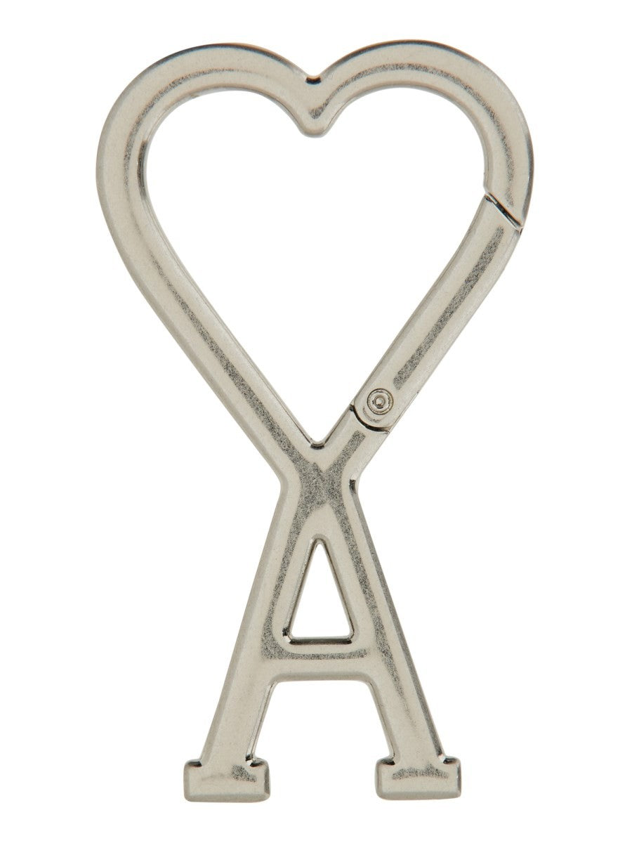 AMI PARIS - Unisex - Silver - Key Holder