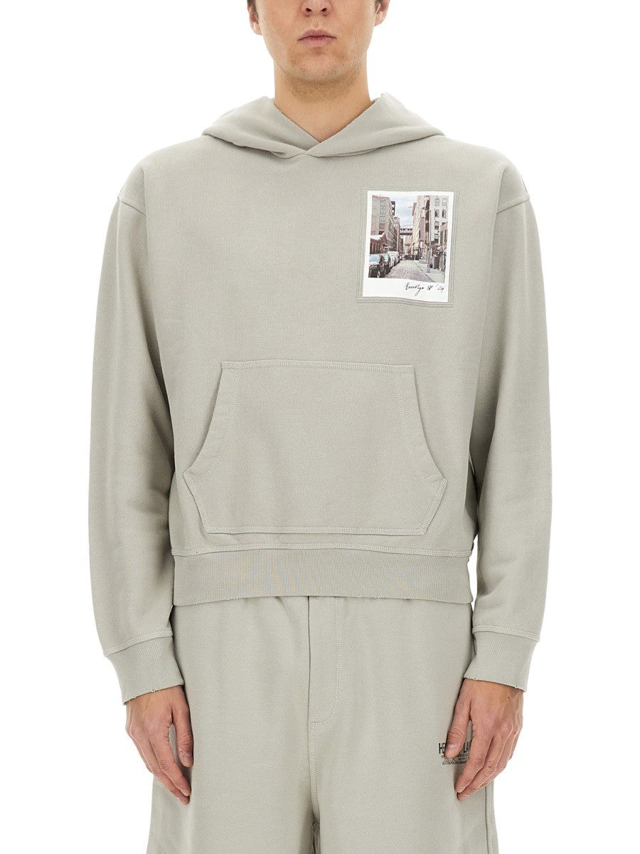 Helmut Lang - Man - Grey - Sweatshirt