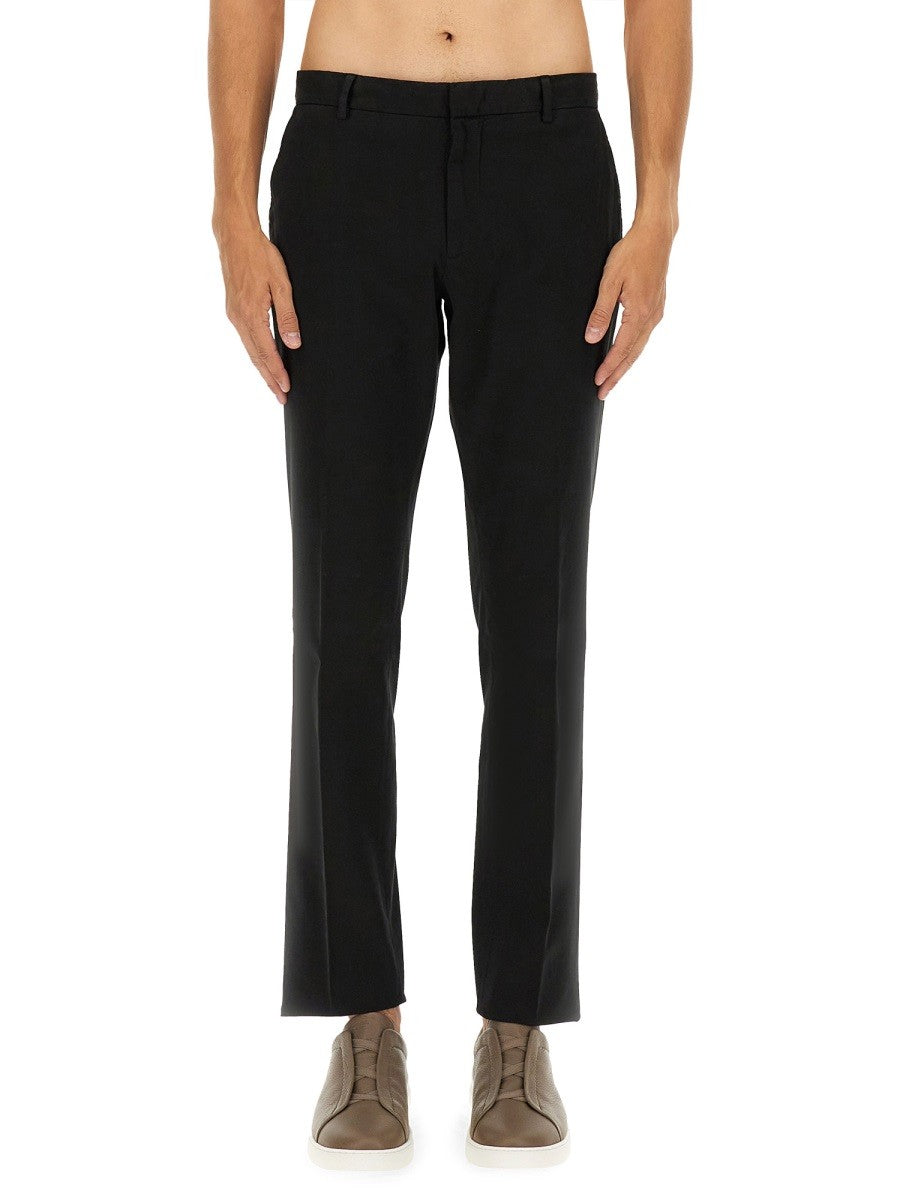 Zegna - Man - Black - Pants