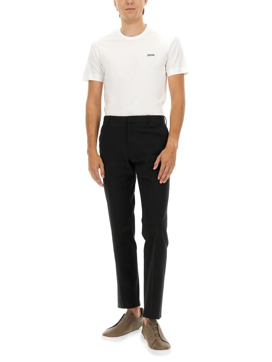 Zegna - Man - Black - Pants