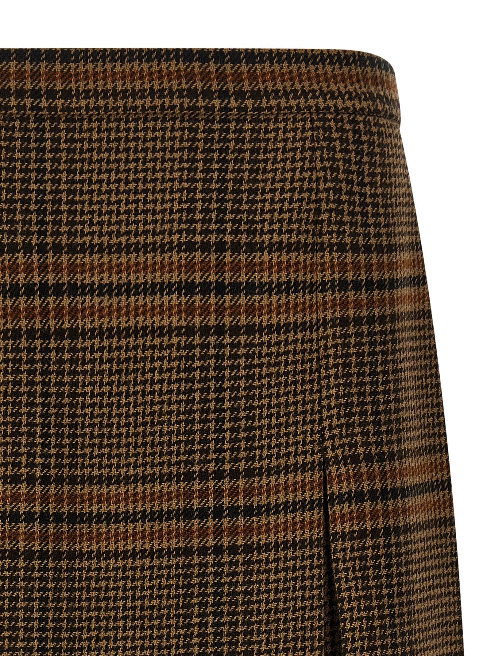 Saint Laurent - nan - Brown - Skirt