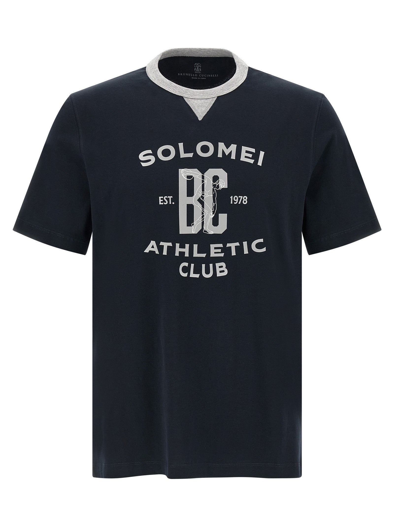 Brunello Cucinelli - nan - Blue - T-shirt