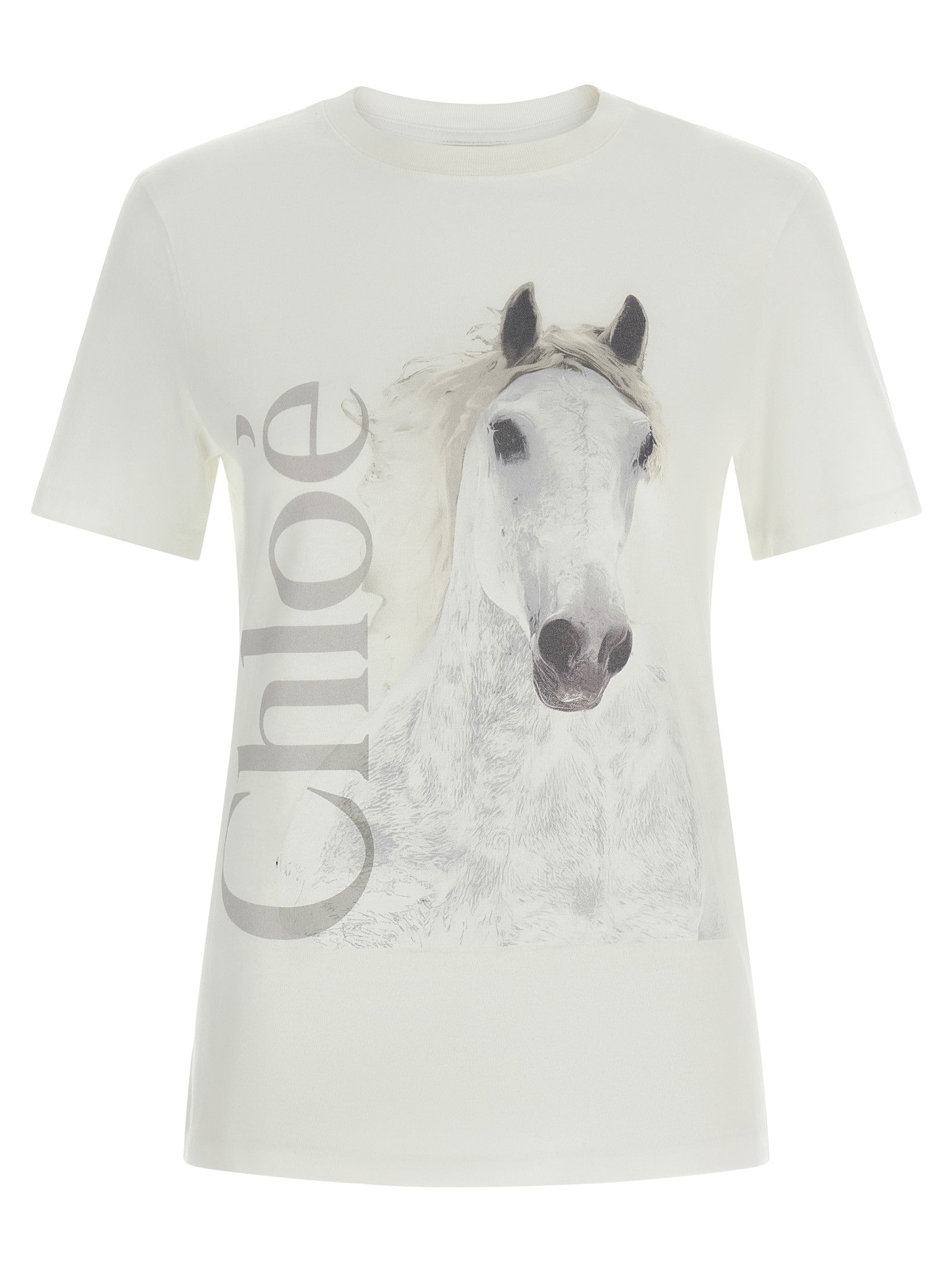 CHLOÉ - nan - White - T-shirt