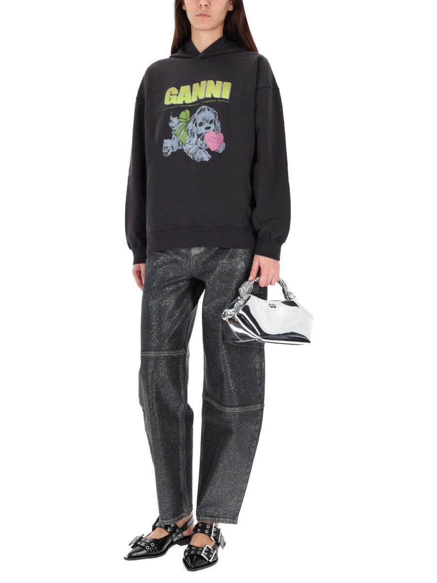 GANNI - Woman - Black - Sweatshirt