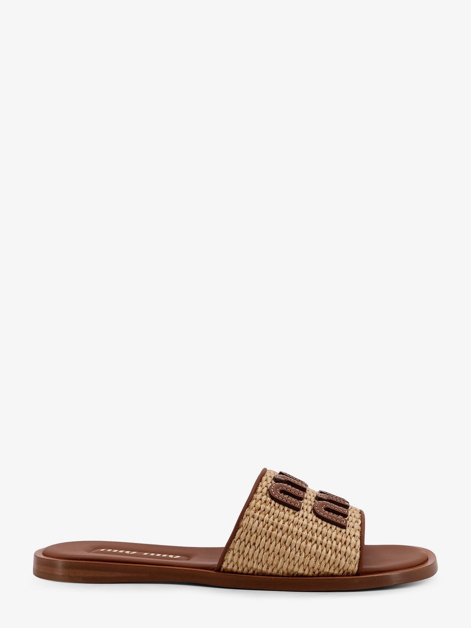 Miu Miu - Woman - Naturale - Sandal
