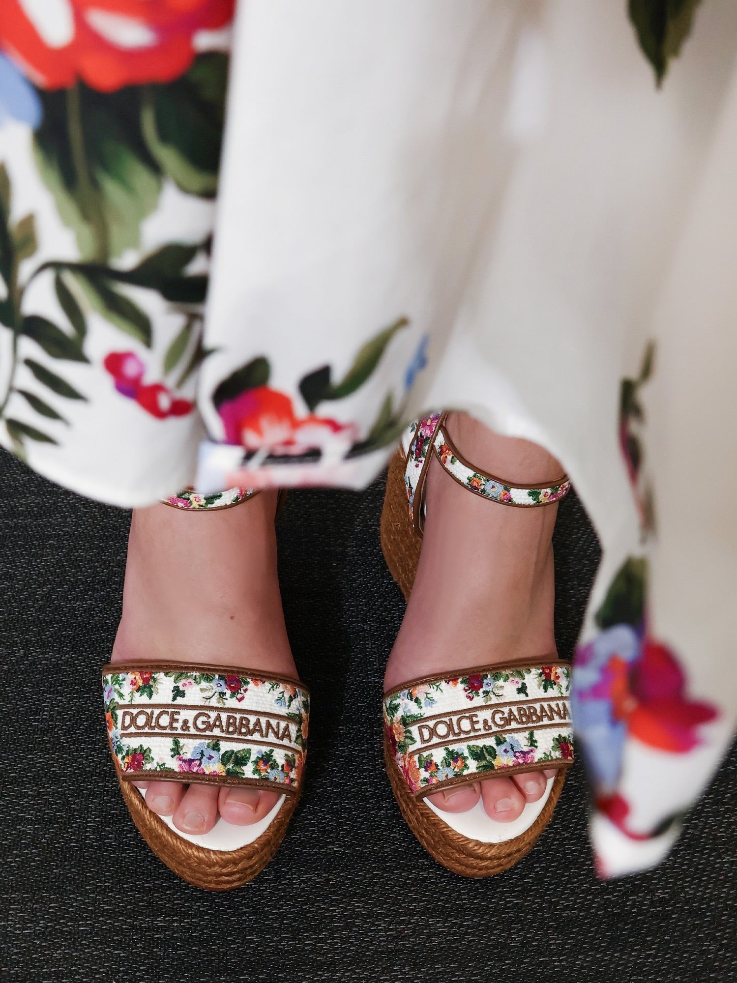 Dolce & Gabbana - Woman - Multicolor - Sandal