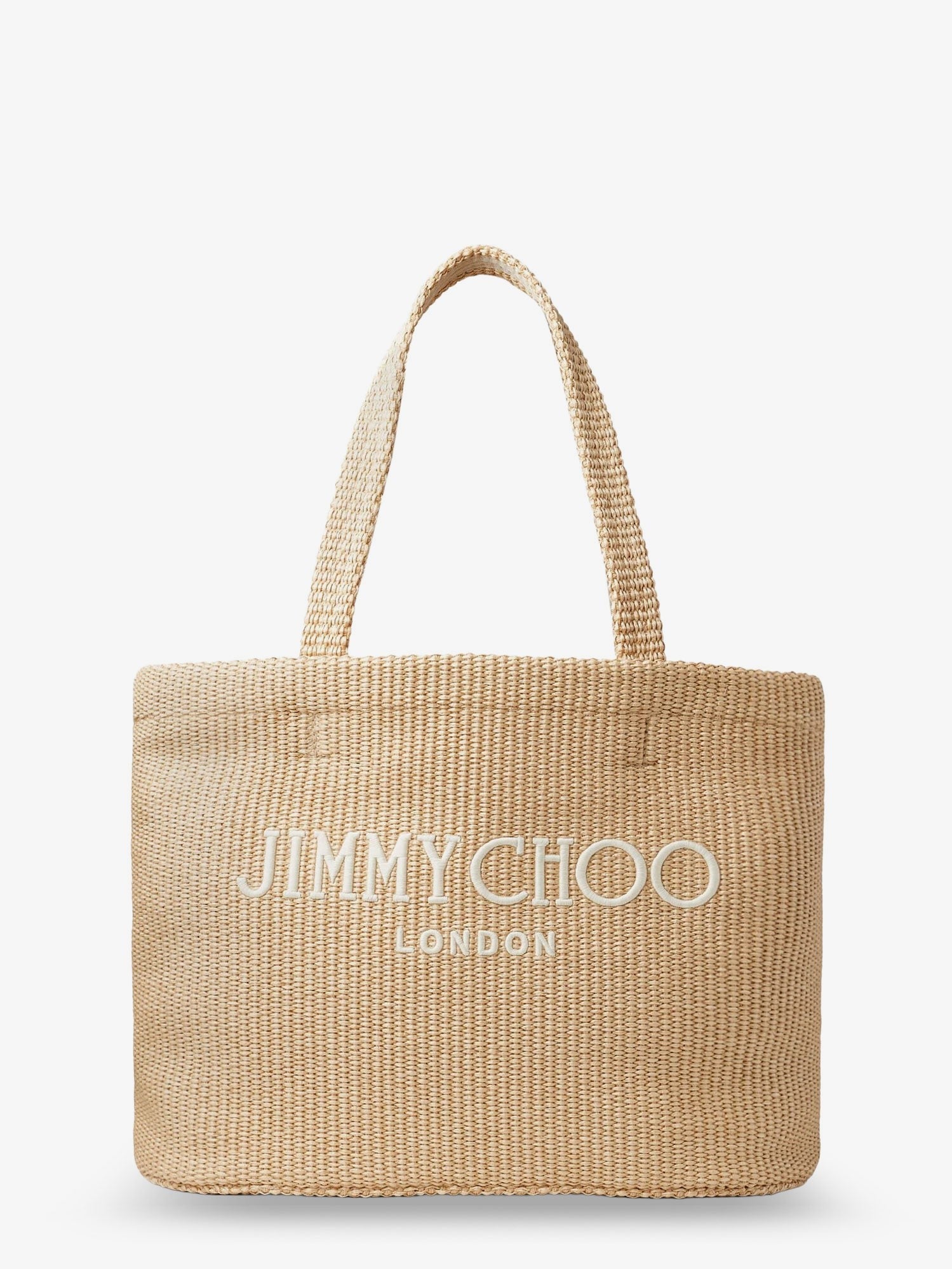 Jimmy Choo - Woman - Beige - Shopping Bag
