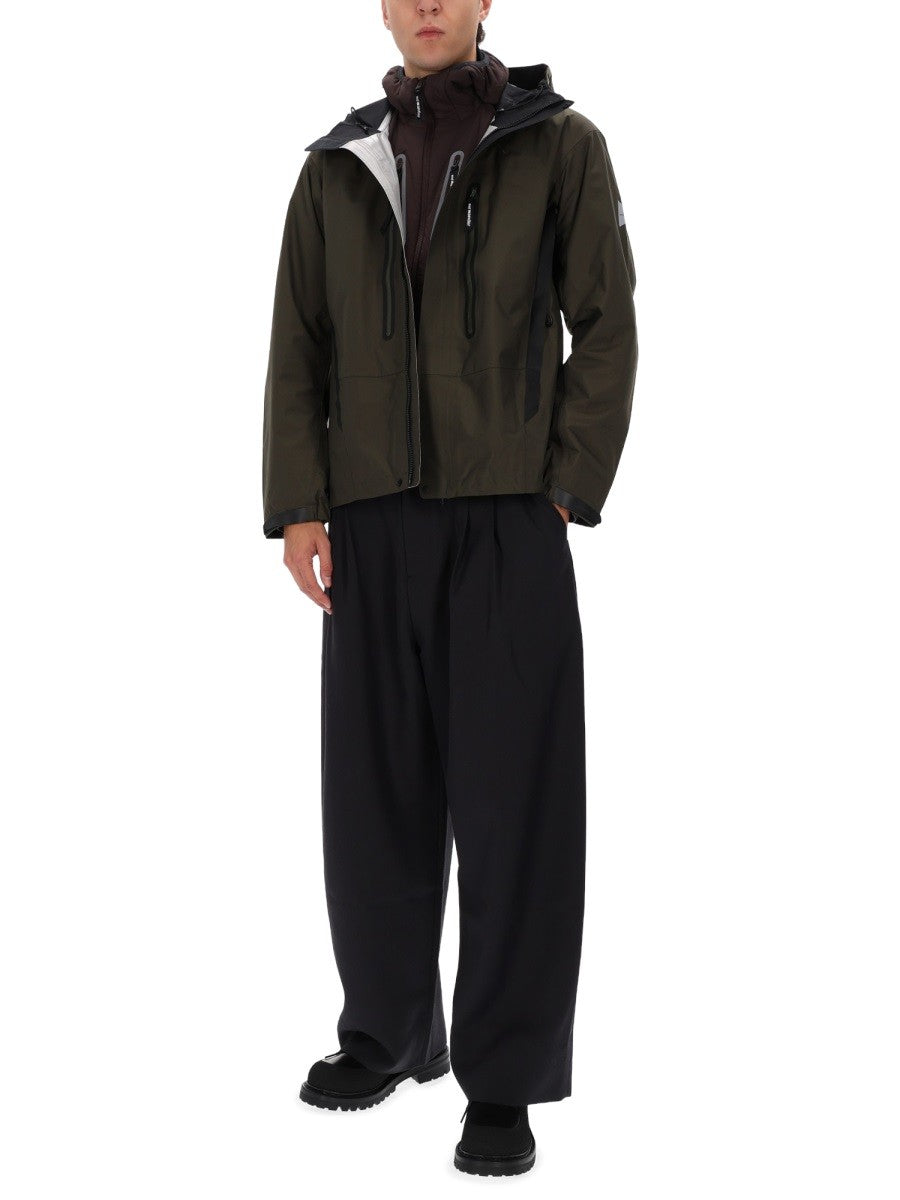 AND WANDER - Man - Green - Jacket