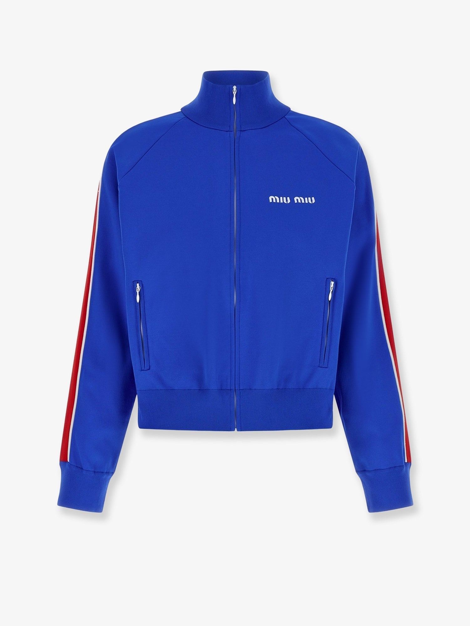 Miu Miu - Woman - Blue - Sweatshirt