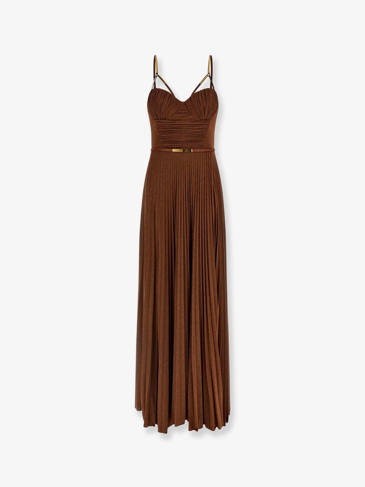 Elisabetta Franchi - Woman - Brown - Dress