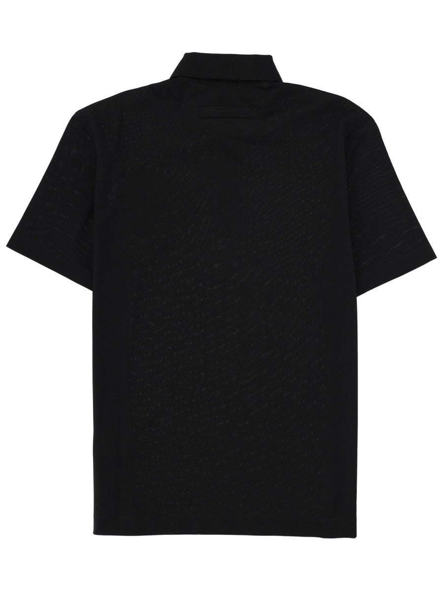 Zegna - Man - Black - Polo Shirt