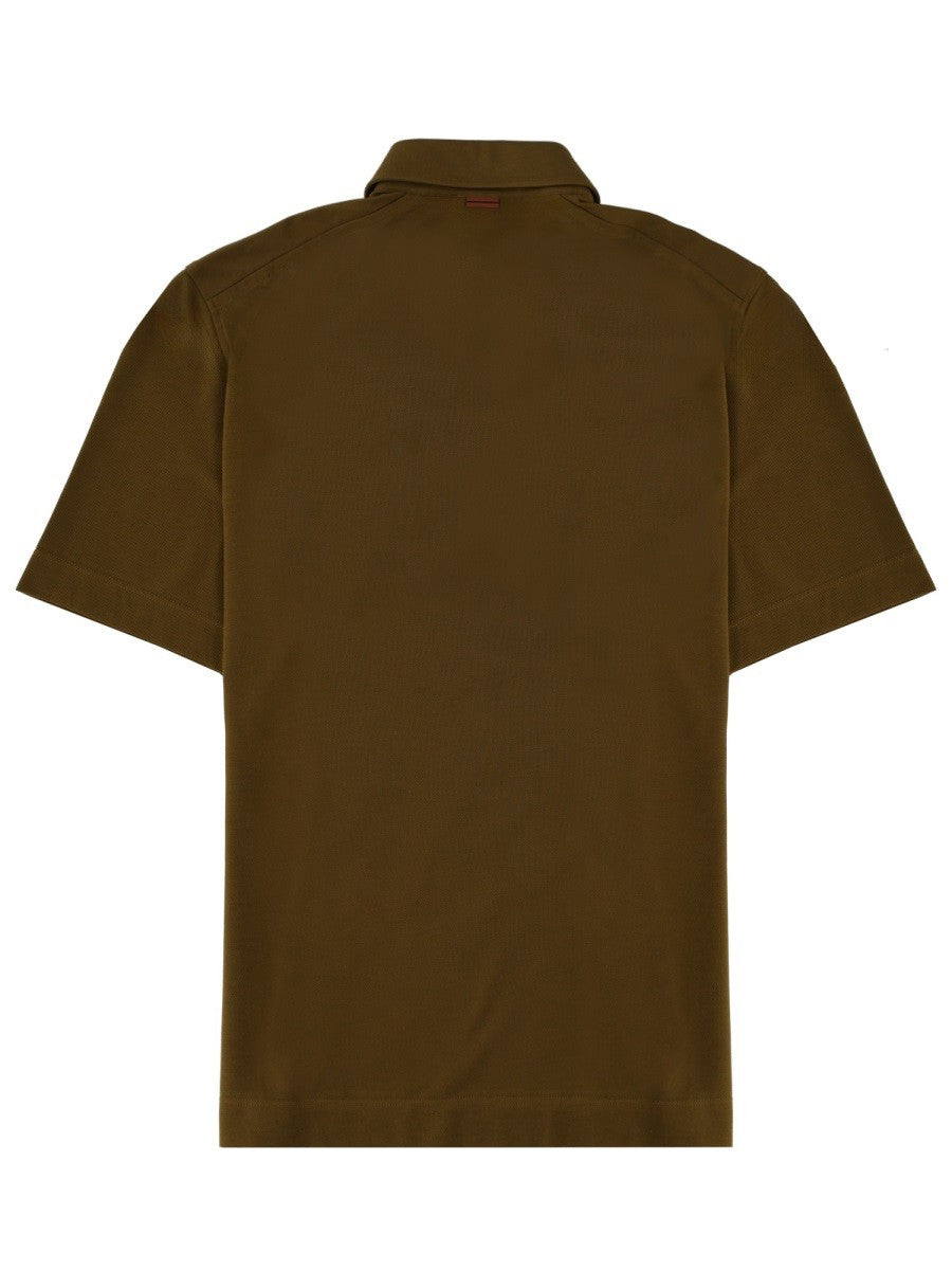 Zegna - Man - Green - Polo Shirt