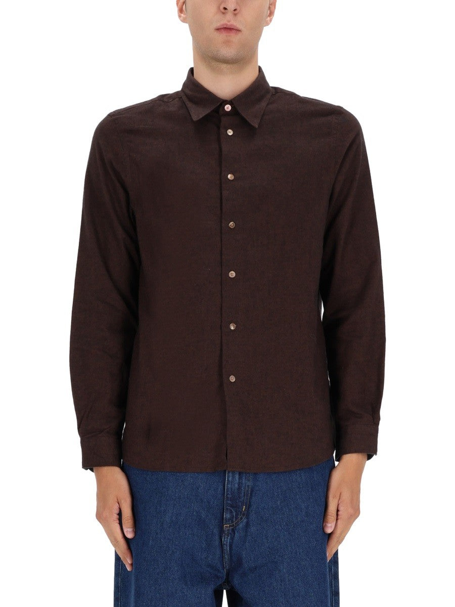 PS BY PAUL SMITH - Man - Brown - Shirt