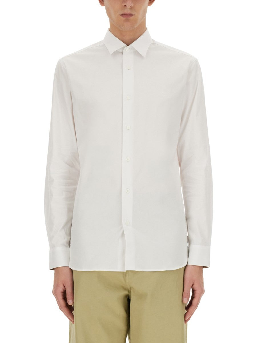 Burberry - Man - White - Shirt