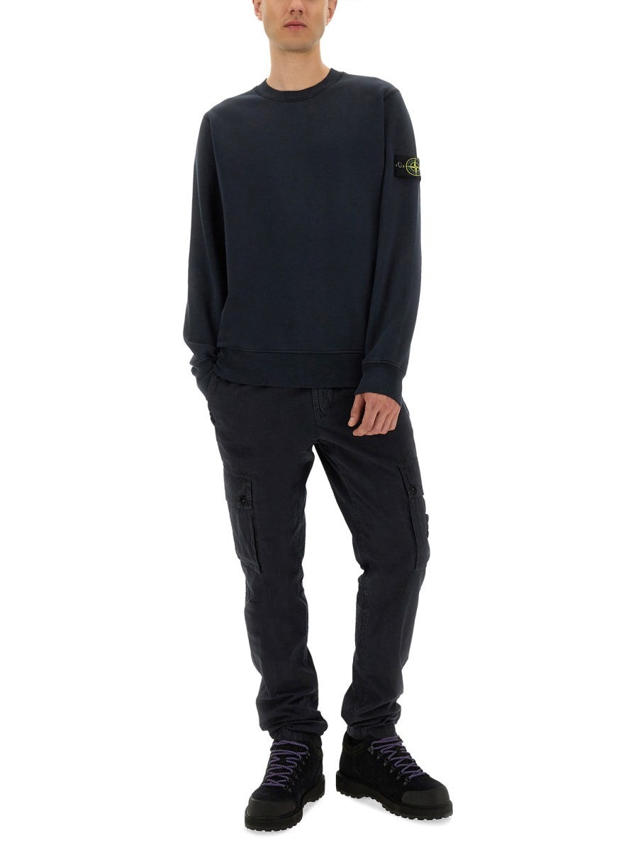 Stone Island - Man - Blue - Sweatshirt