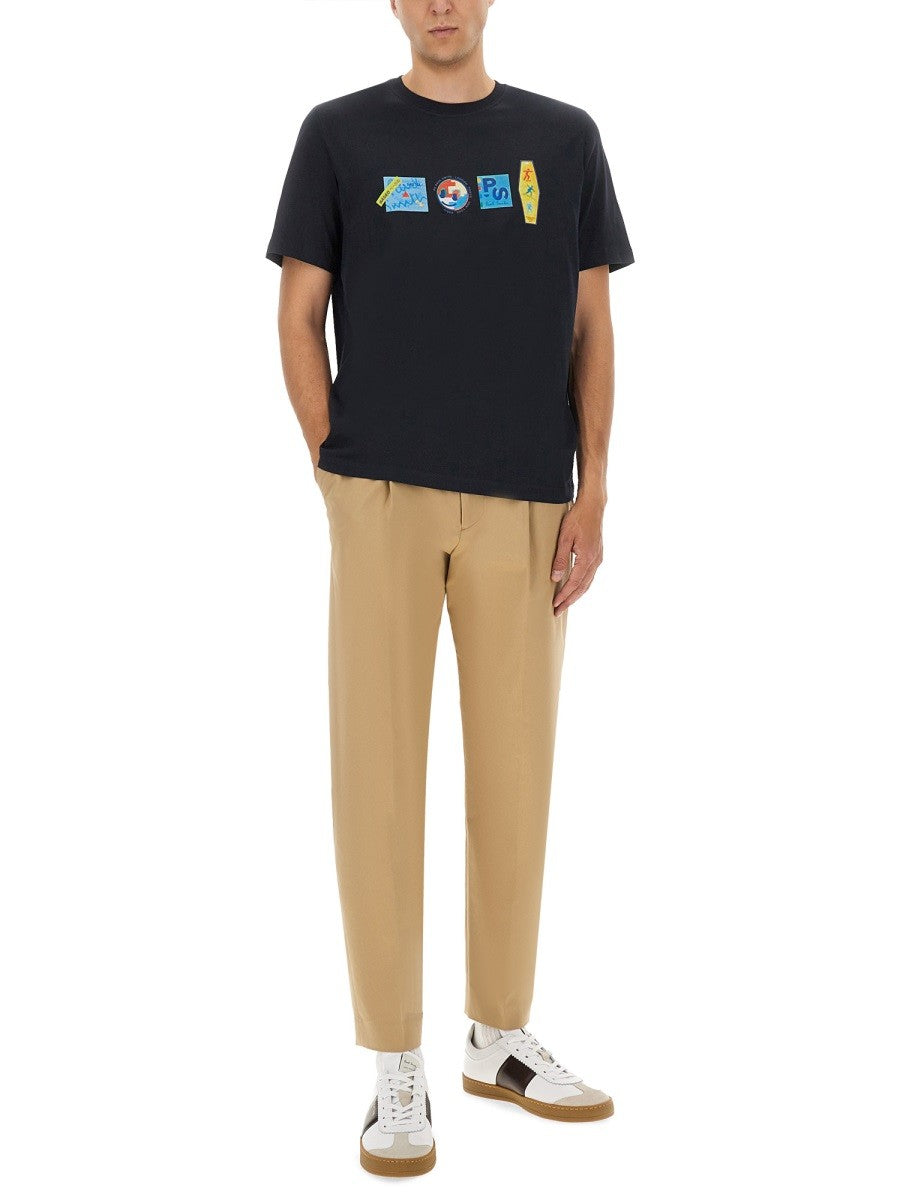 PS BY PAUL SMITH - Man - Blue - T-shirt