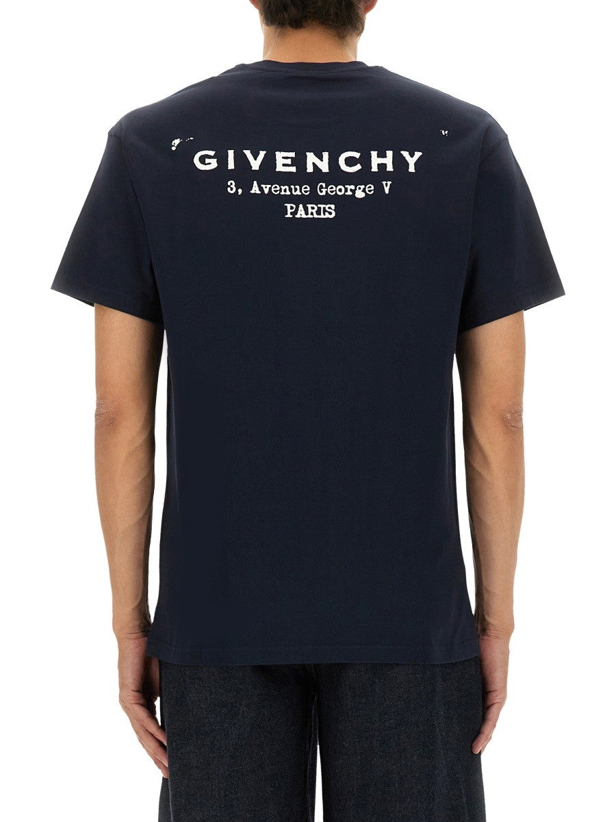 Givenchy - Man - Blue - T-shirt
