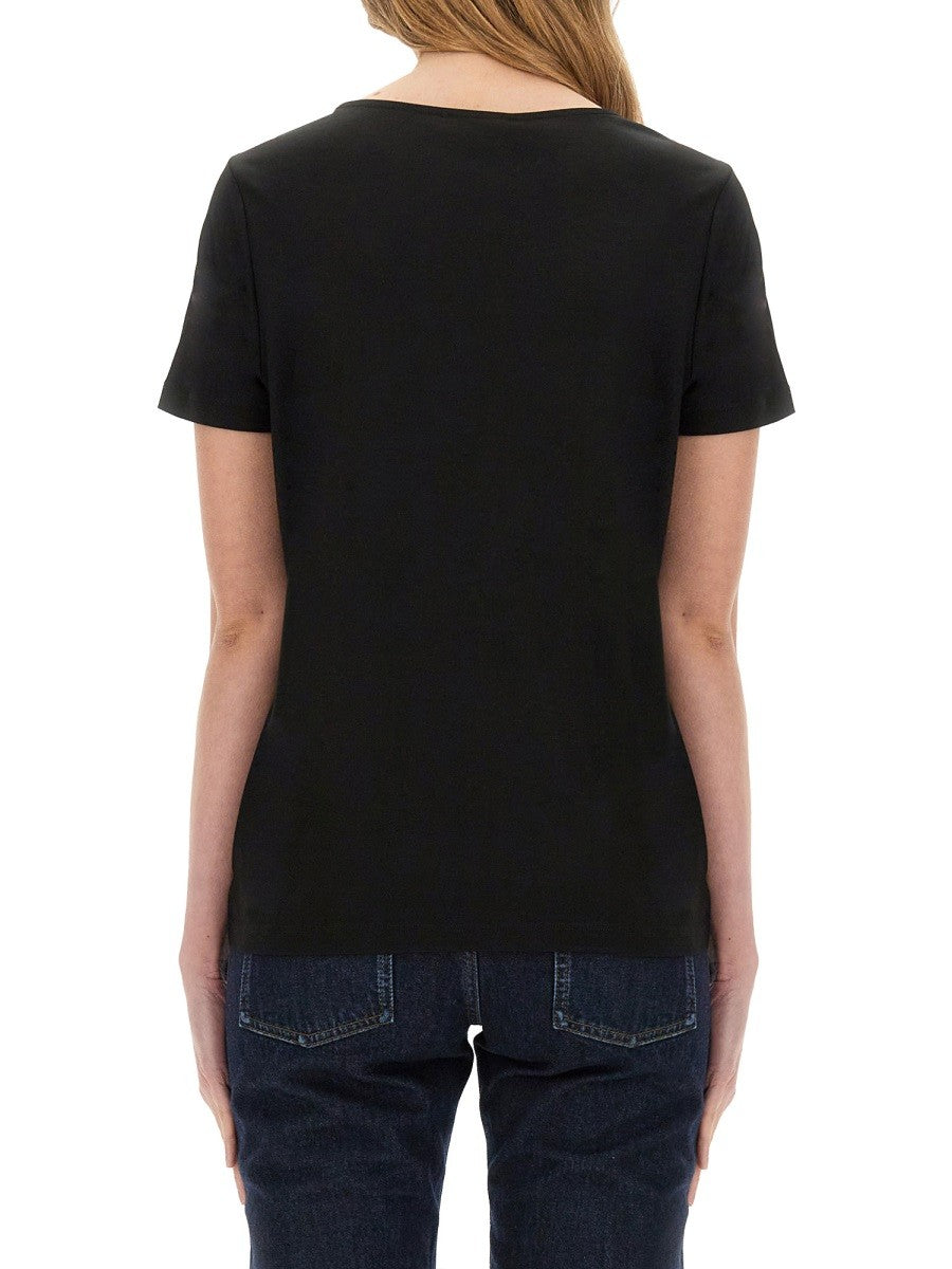 FAY - Woman - Black - T-shirt