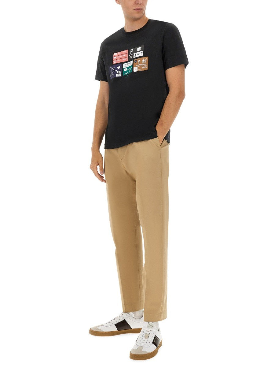 PS BY PAUL SMITH - Man - Black - T-shirt