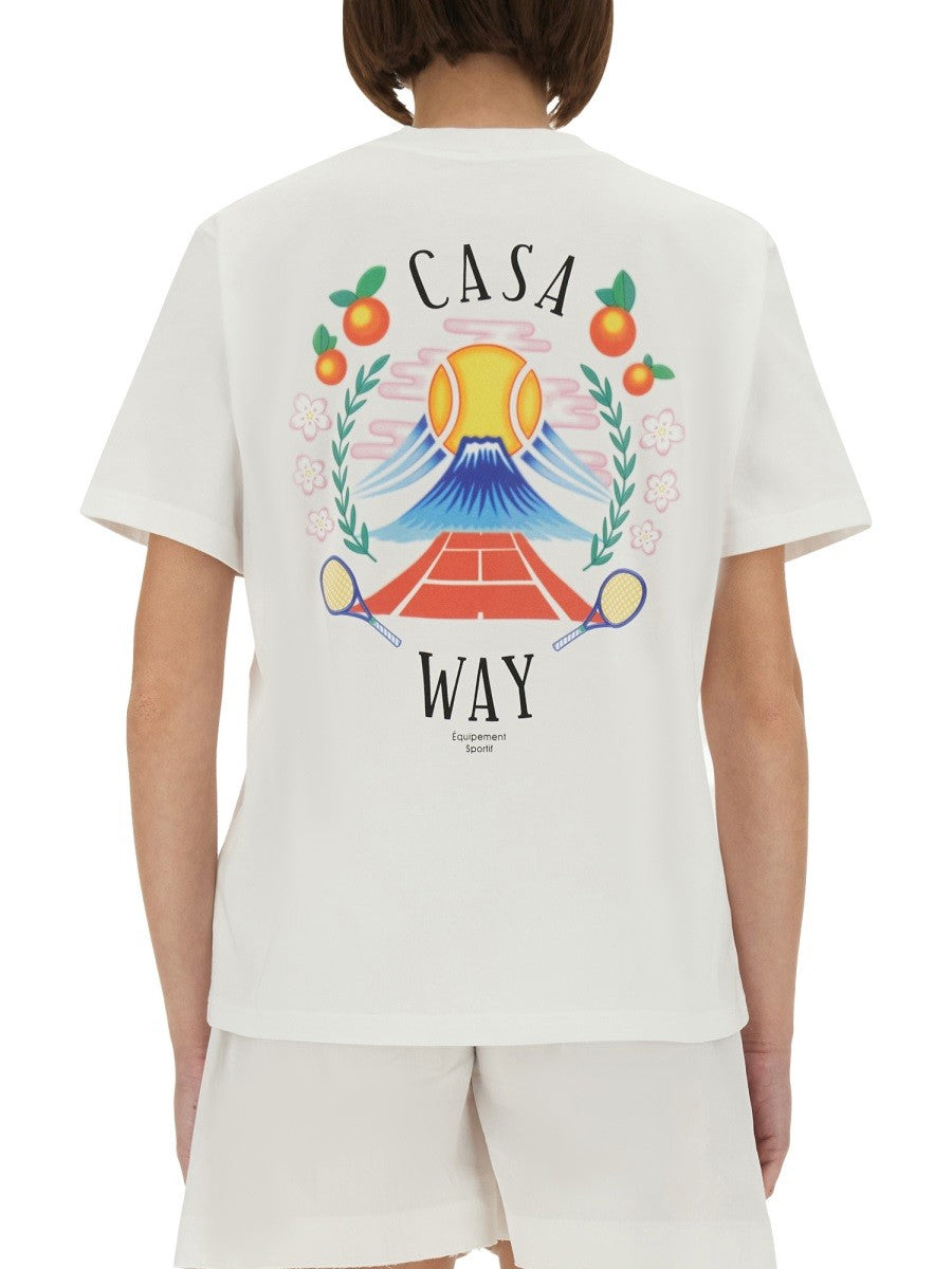CASABLANCA - Woman - Multicolor - T-shirt